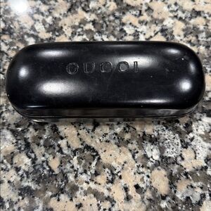Gucci Glossy Black Eyewear Case